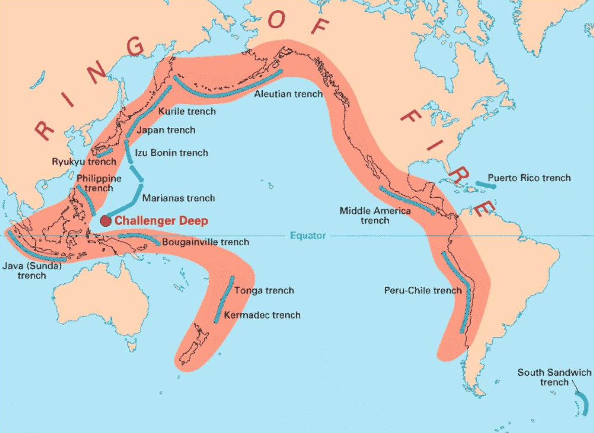 新西兰地震带分布图图片