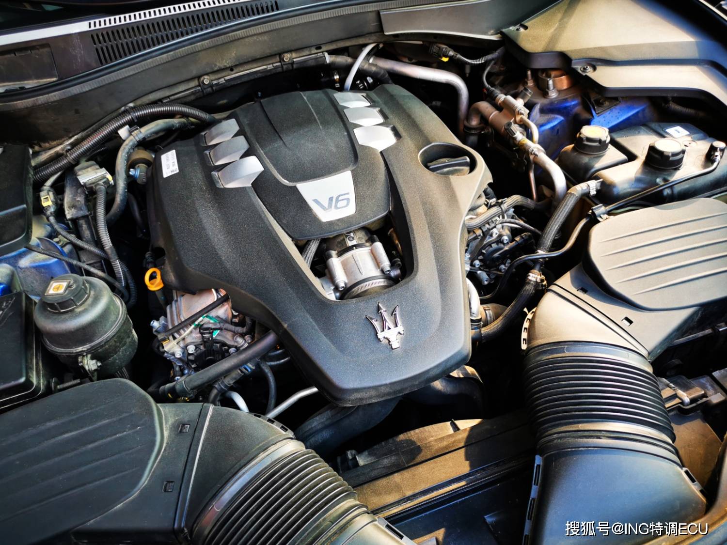 玛莎拉蒂莱万特刷ecu升级ingperformance特调动力大增如猛兽苏醒