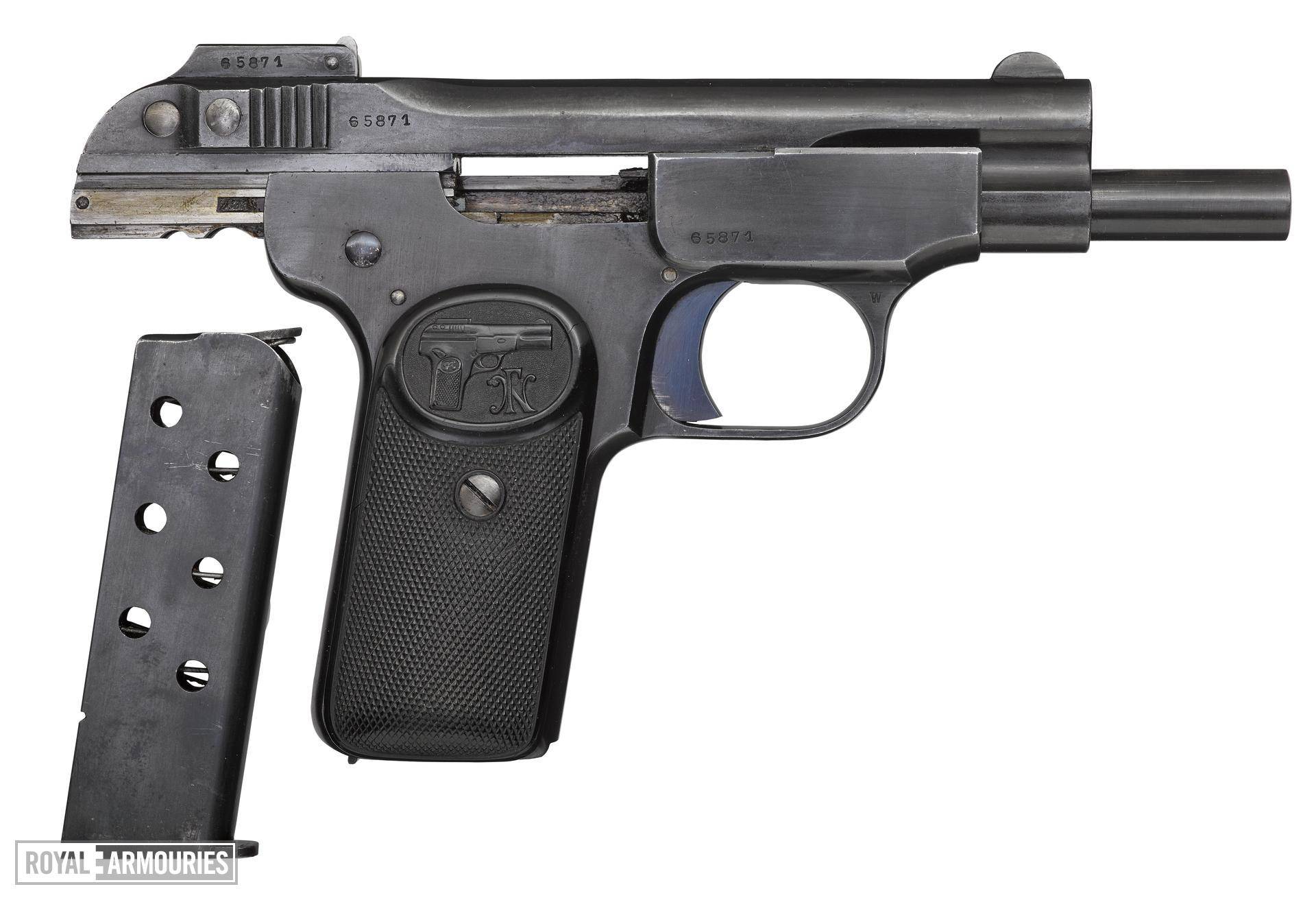 原创百年前的vector脑洞?1895年的瑞士穆勒半自动手枪