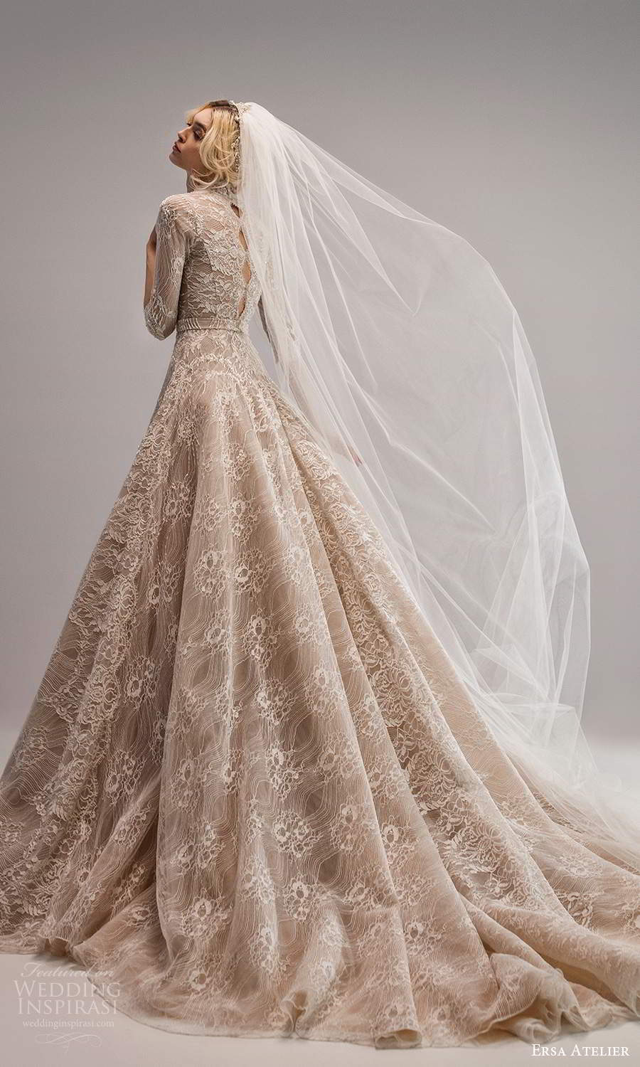 ersaatelier2021aether春节婚纱系列富丽堂皇的优雅嫁衣