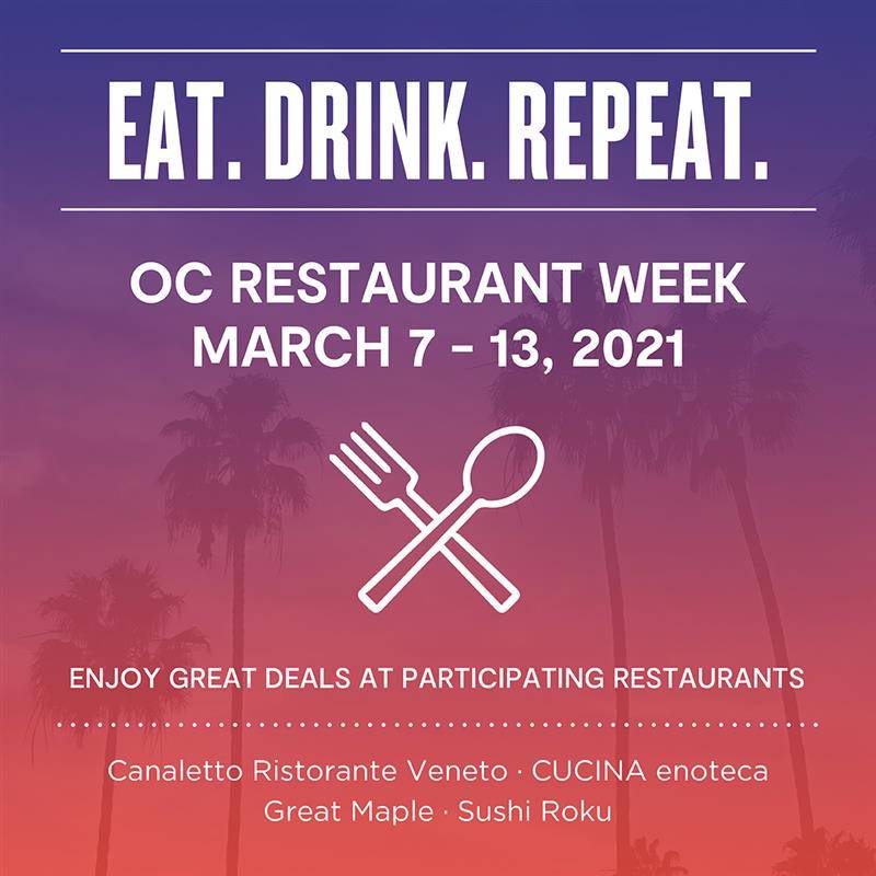 Fashion Island  OC Restaurant Week