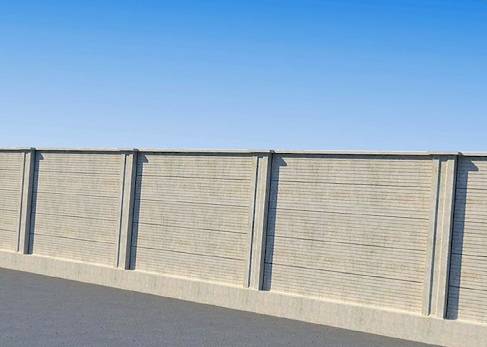 用于养殖场围墙建筑施工临时围墙的水泥板围墙一样吗