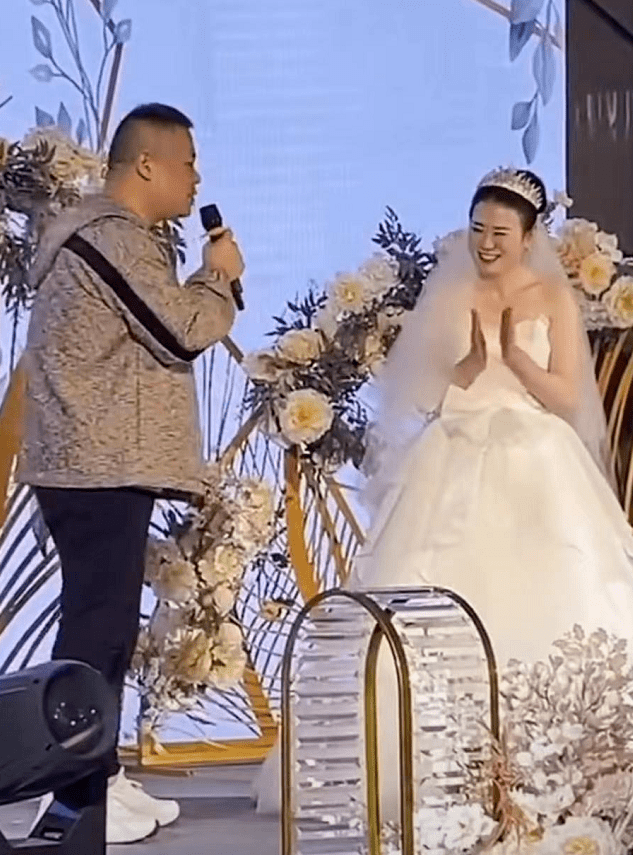 岳云鹏外甥婚礼现场曝光!布置朴实简单,小岳岳当证婚人泪流满面