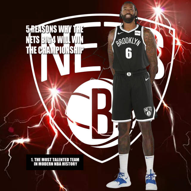 原创篮网四巨头总冠军?美媒列5个理由,哈登助飞杜兰特欧文格里芬!