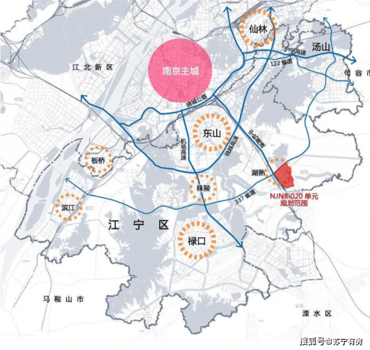 重磅湖熟东片区规划出炉