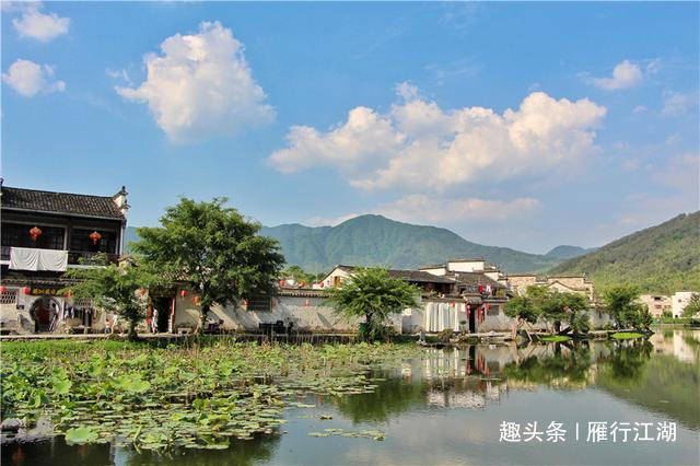 春天旅游目的地推荐，皖南有个牛形古村落，被誉为画里的村庄
