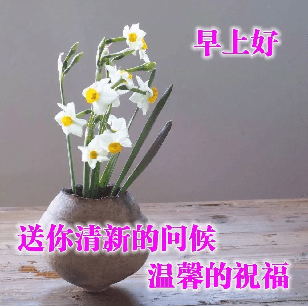 原创最美早上好祝福动态图最新早上好漂亮祝福动态图片带字