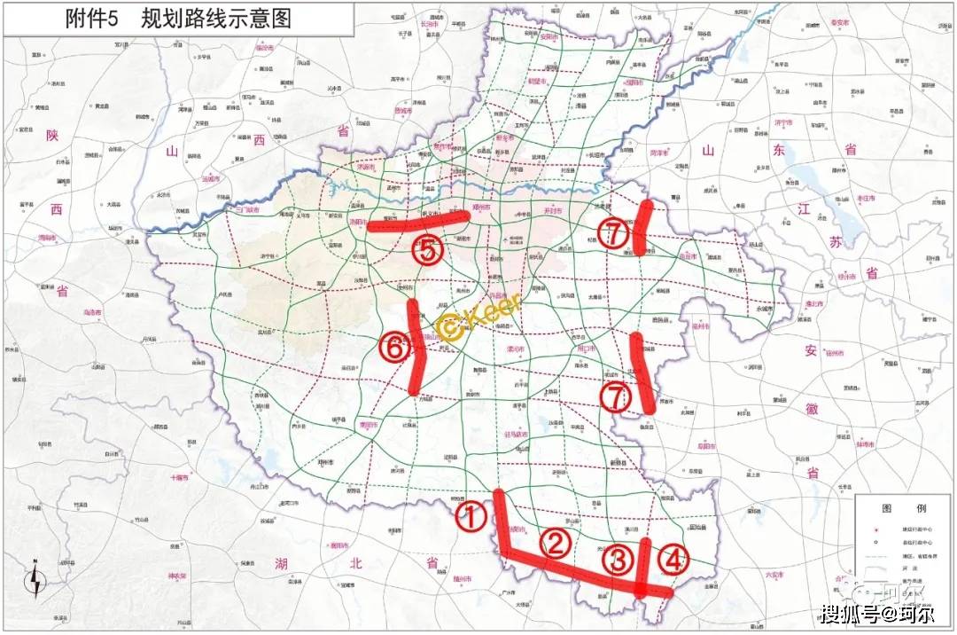 禹州市西部高速规划图图片