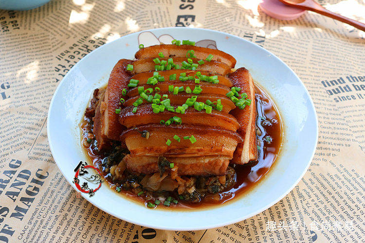 我的扣肉简谱_梅菜扣肉