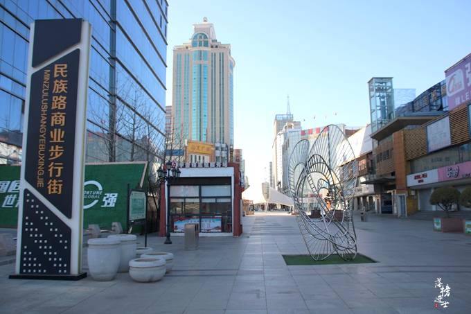 石家庄中心线商业街图片