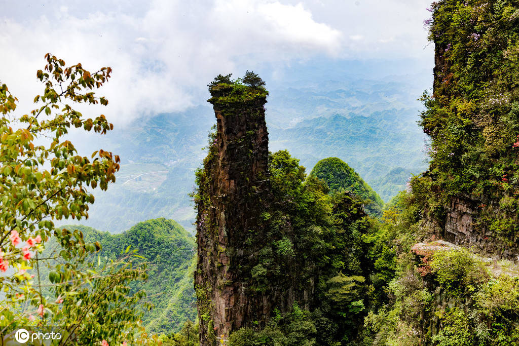 1/5在重庆是秀山县泳洞乡,有着一处景区,景区内风光秀丽,它就是川河盖