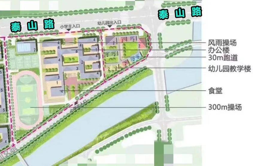 泰山科技学院校内地图图片