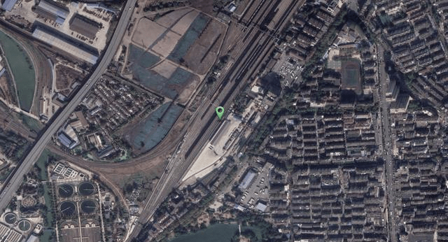 鸟瞰马鞍山站：“八纵八横”战略上最古老的火车站