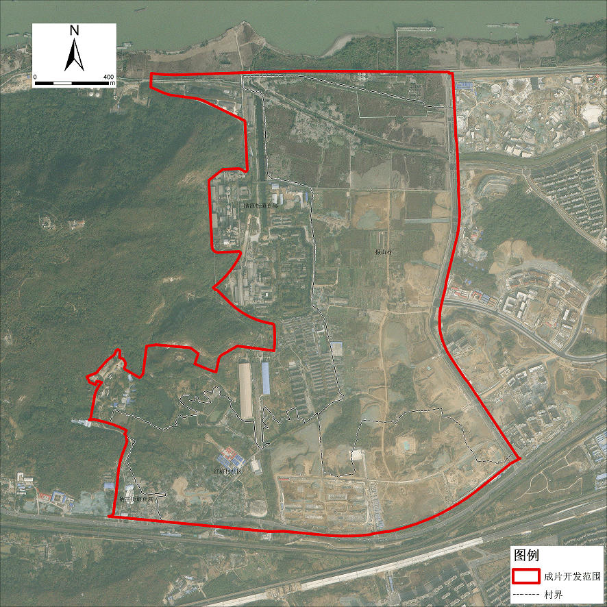 棲霞山東片區位置示意圖(成片開發範圍以最終批覆為準)