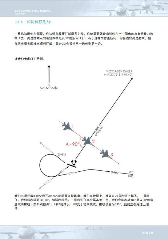 通信|模拟飞行 BMS 中文手册 通信和导航 3.2如何截获导航线