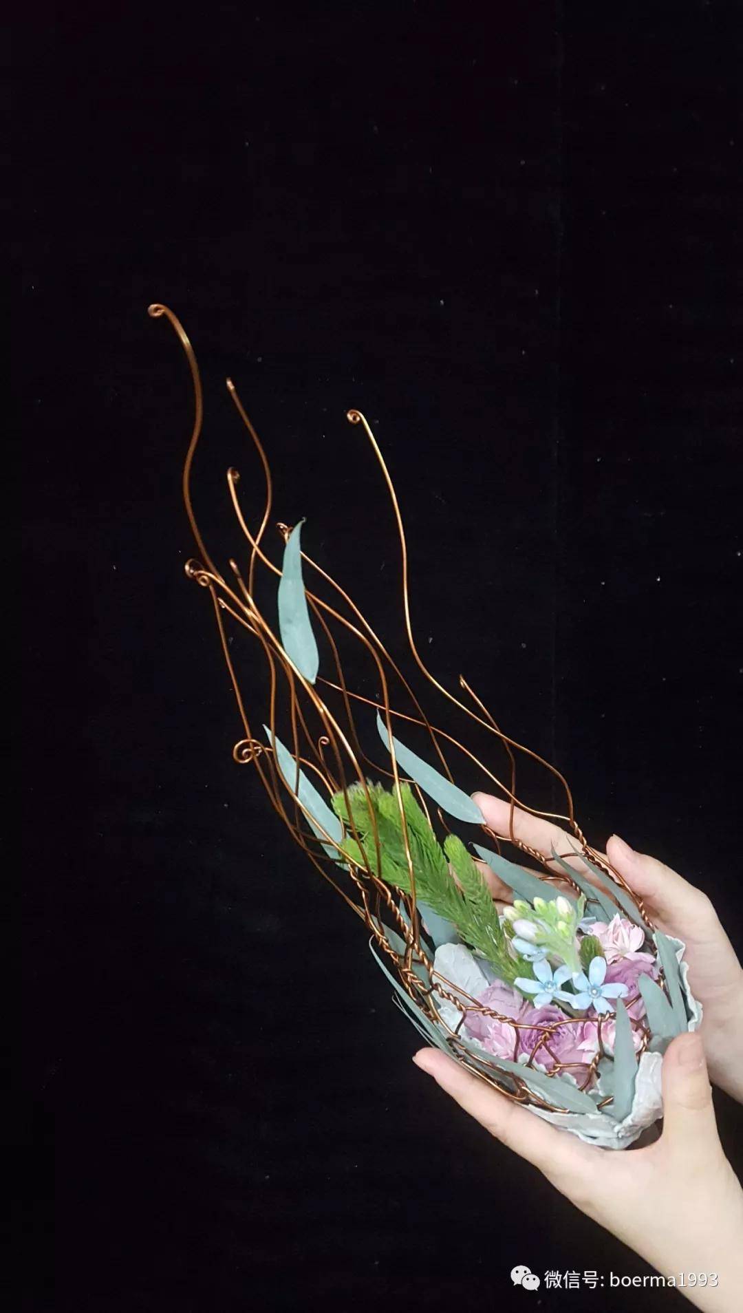 花艺编织艺术花艺技法的灵活应用