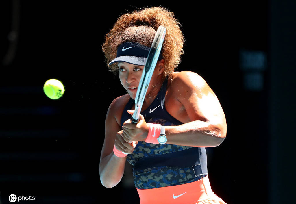 2021年澳网公开赛女单半决赛大坂直美20小威