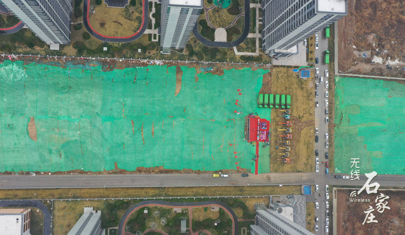 建华大街南延工程开工石家庄今年计划打通10条断头路
