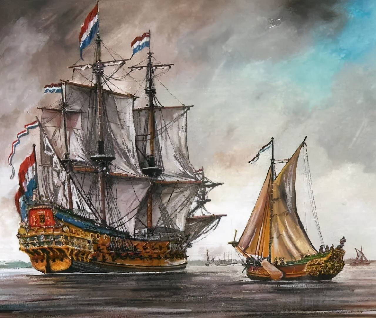 1780年代,第四次英荷战争爆发了,这一次的英荷战争,可以说完全是英国