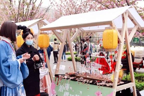 3月20日，樱花市集&国风文化节狂欢party礼邀全城！