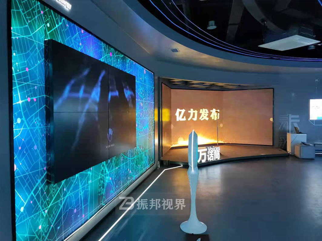 玻璃|多媒体互动-助力福州某国网科技展厅