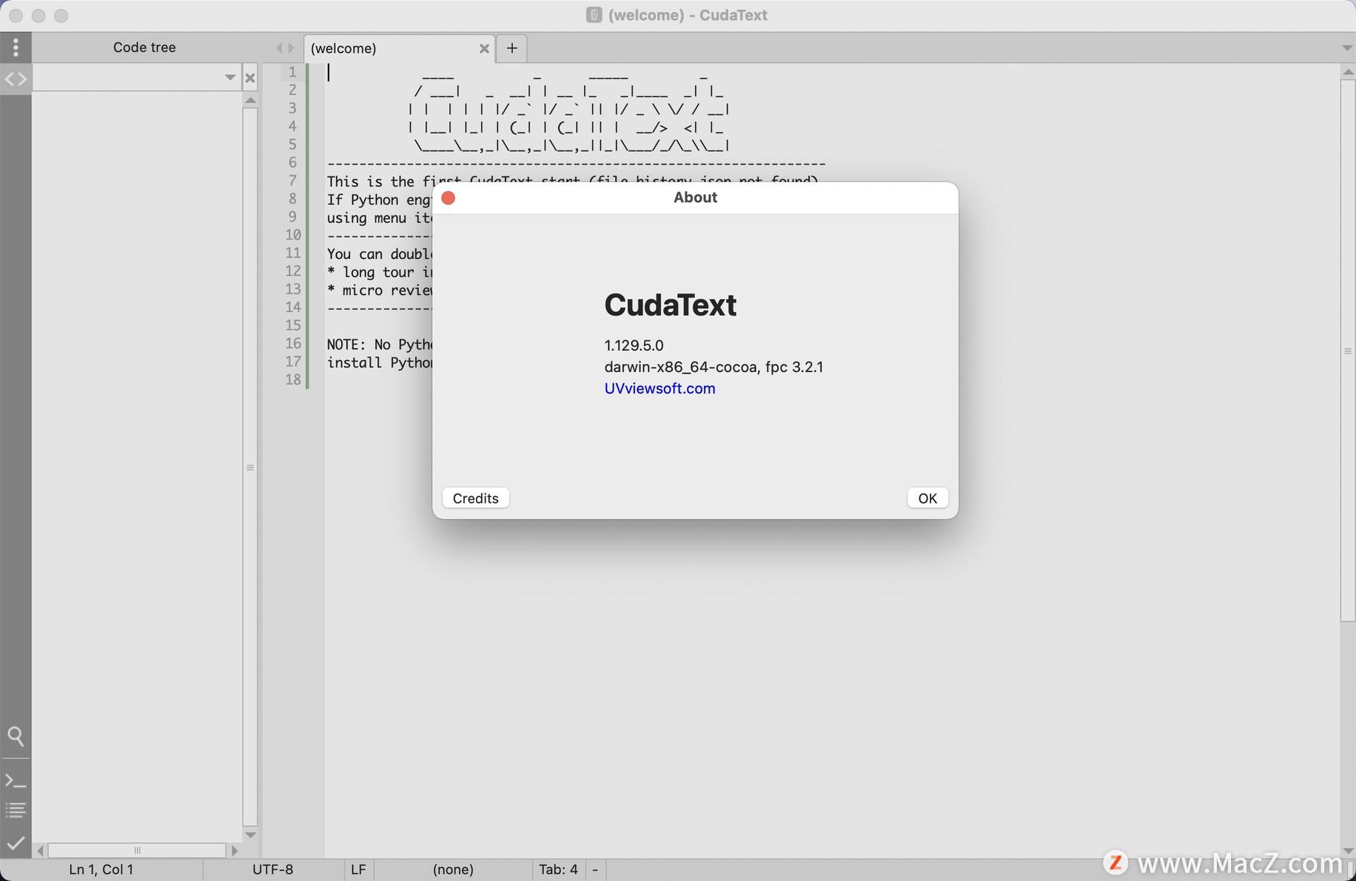 CudaText For Mac