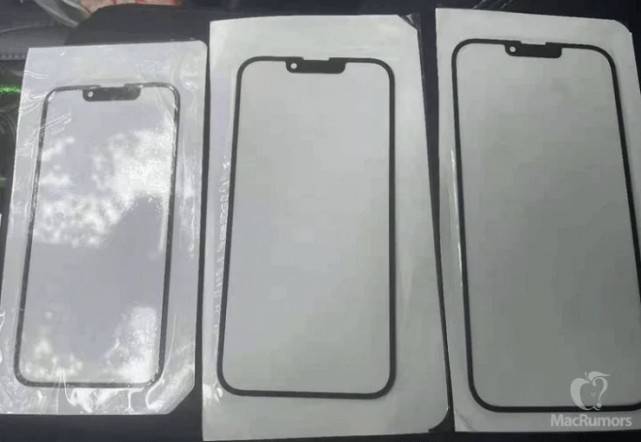 刘海|iPhone 13前面板曝光，确定采用小刘海，120Hz屏幕已经开测