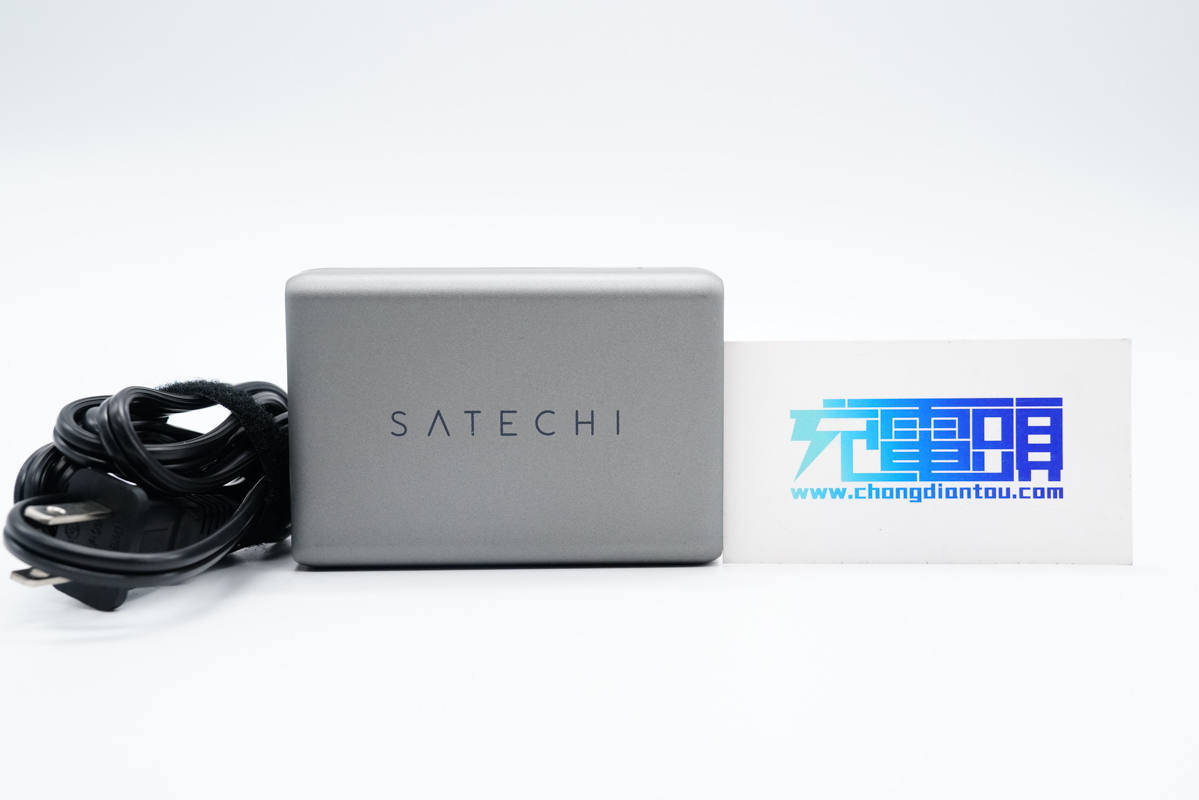 SATECHI 100W 2C1A氮化镓充电器拆解，内置慧能泰HUSB350协议芯片_手机