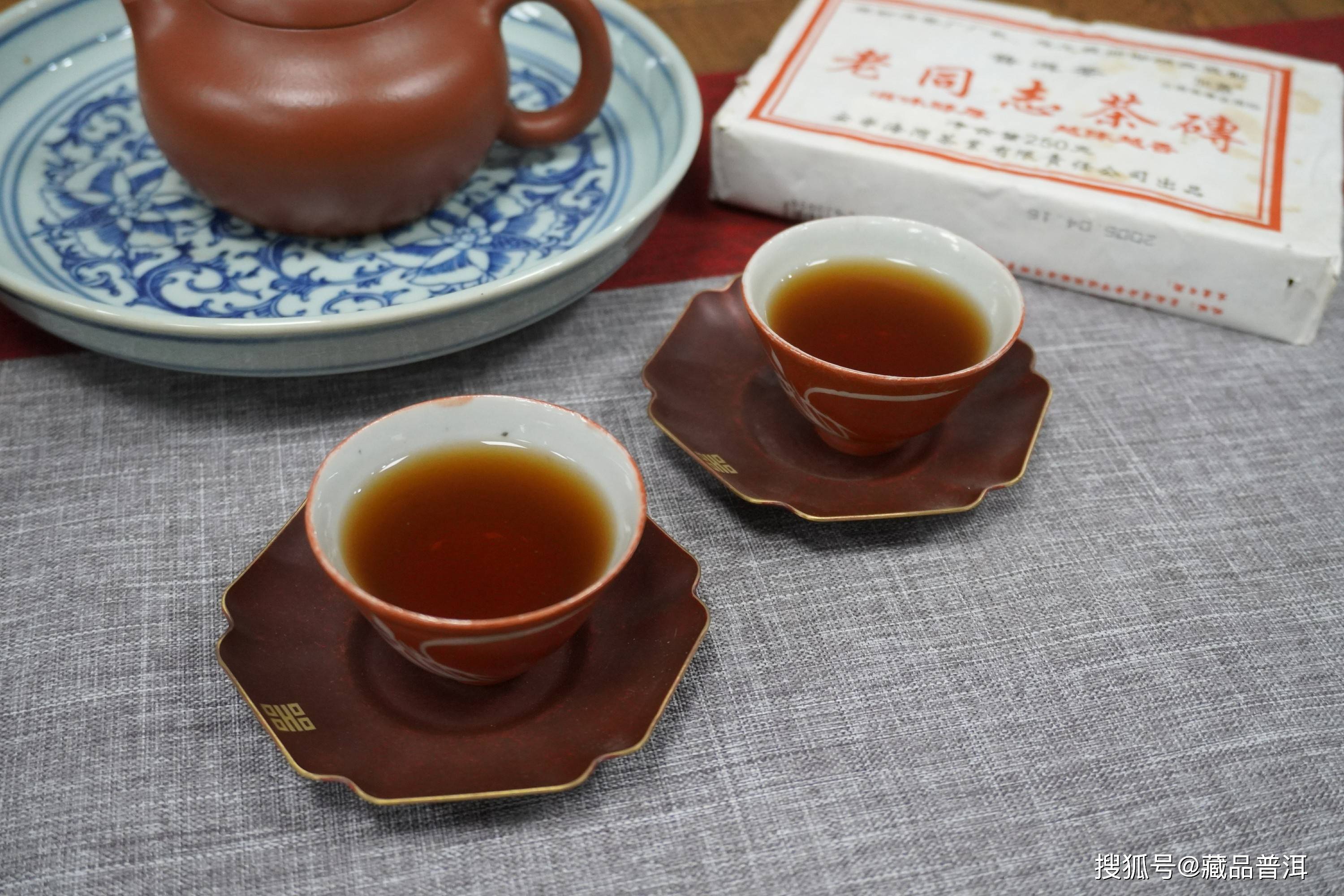 老同志普洱熟茶之06竹片熟砖,进阶版的口粮熟茶!熟茶之父邹炳良监制