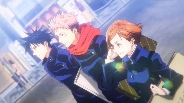 原创咒术回战第一季完结,钉崎与虎杖打出黑闪,三人组全员进阶一级