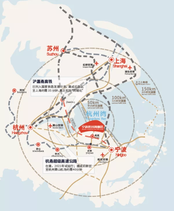 这里是宁波北部我生长的地方欢迎来到前湾新区杭州湾新区