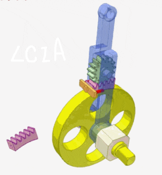 lcia低成本自动化8大机构之:棘轮&槽轮机构1_图片