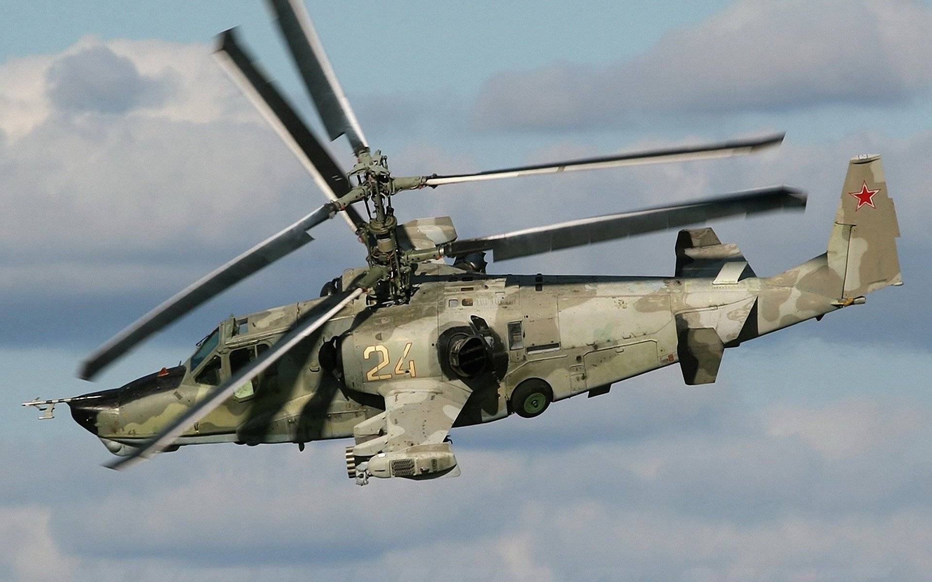 为改变上述状态,俄罗斯方面推出了的卡52鸭嘴兽武装直升机
