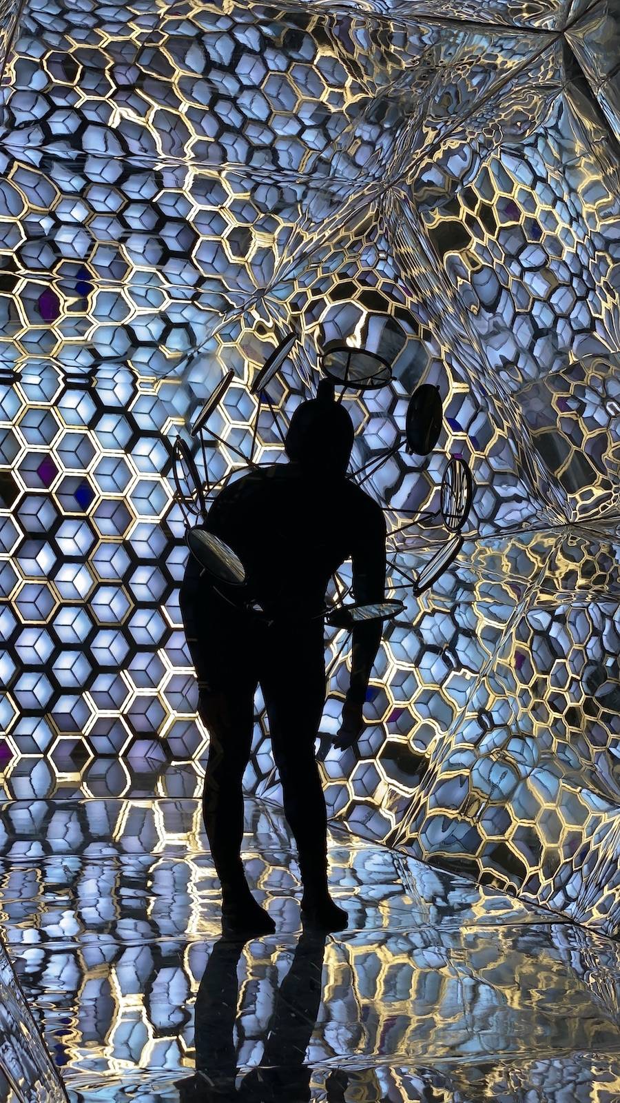 hda展览丨一个灯光艺术装置是如何变成网红打卡点的?_光影