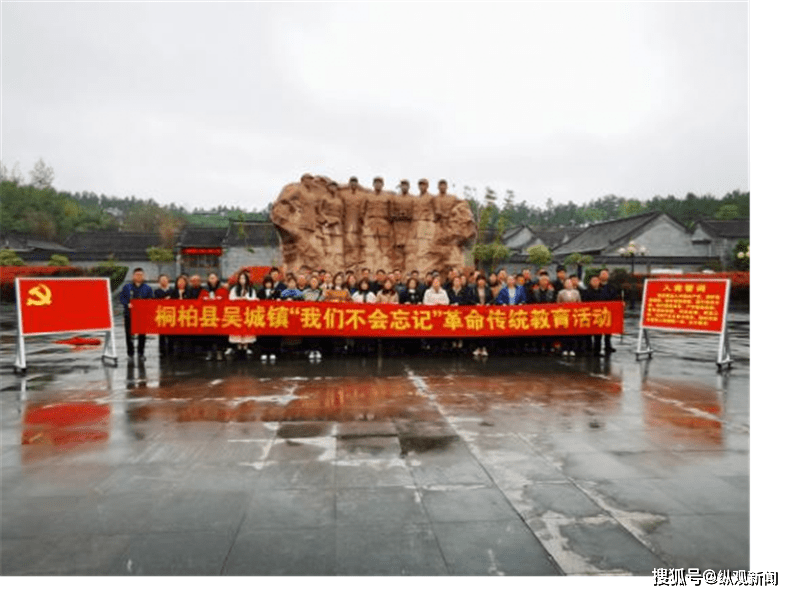 桐柏县吴城镇开展缅怀革命先烈传承红色精神清明主题活动