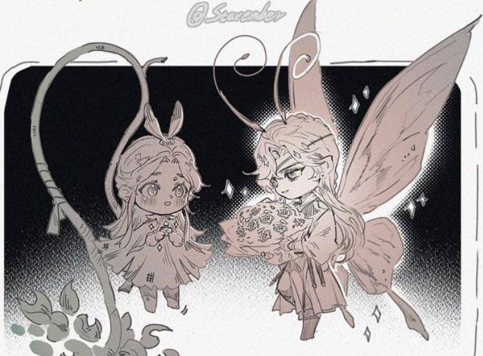 天官赐福:两张图引发花怜新故事,救人鱼于水火的海盗,你可喜欢