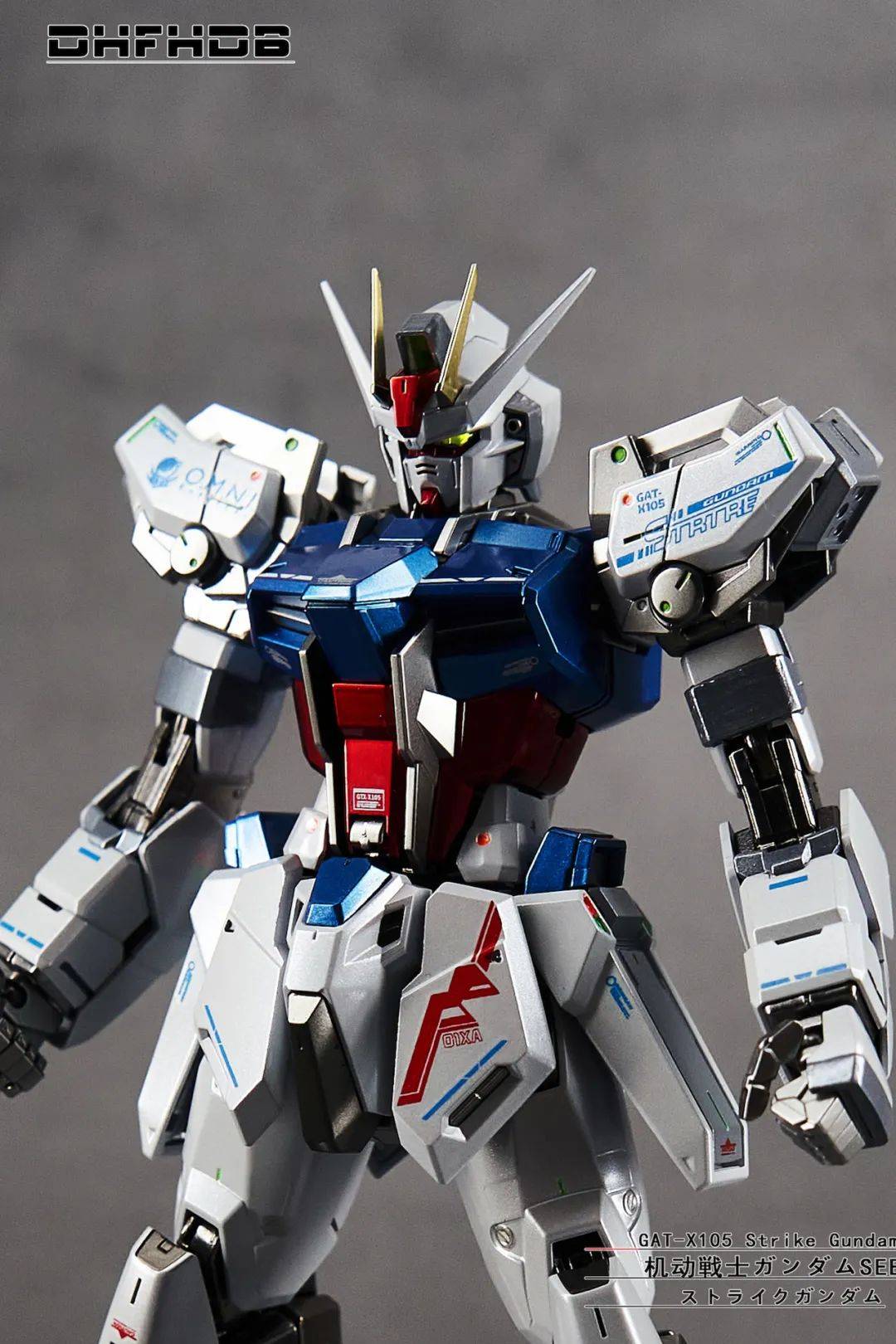 【佳作】万代mg强袭高达空战装备 3r暴风骨架改造_mb