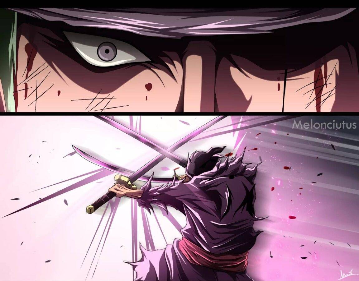 海贼王 现在索隆的实力 比刚加入罗杰海贼团的御田强吗 大妈