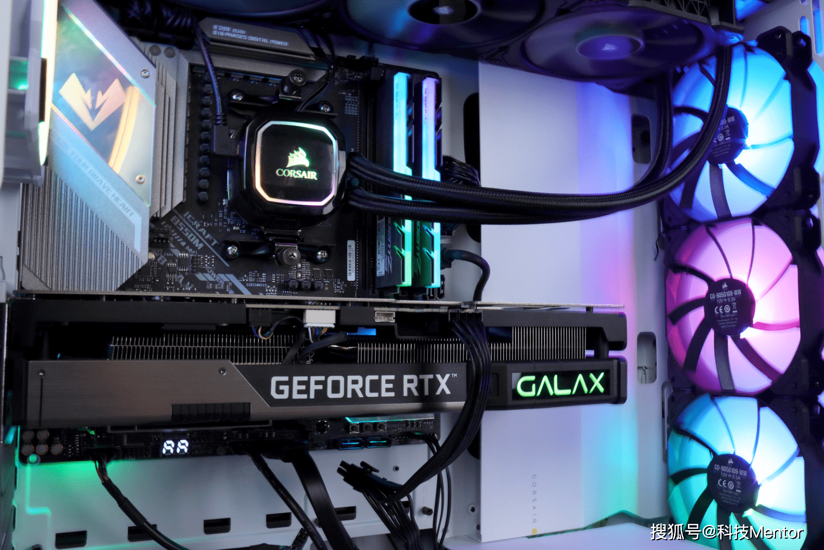 前面板|巨资攒机：美商海盗船5000D机箱+H150i RGB PRO XT水冷，打造别样装机体验