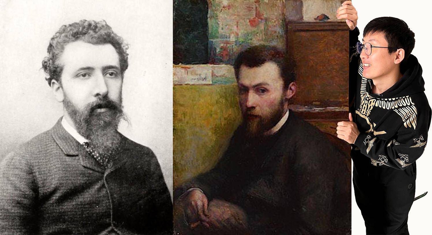 首先给你介绍一位大师法国的"新印象派主义"的大师级人物乔治·修拉