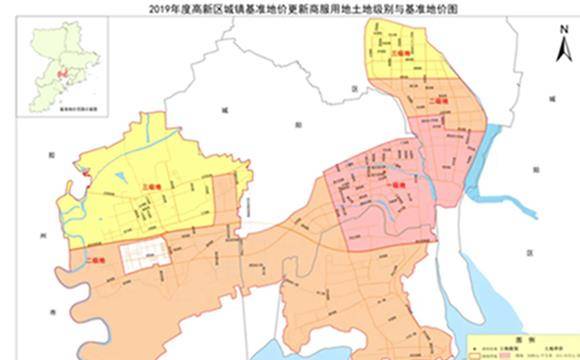 聚焦:青島高新區基準地價更新,住宅用地最高級別基準地價為243萬元/畝