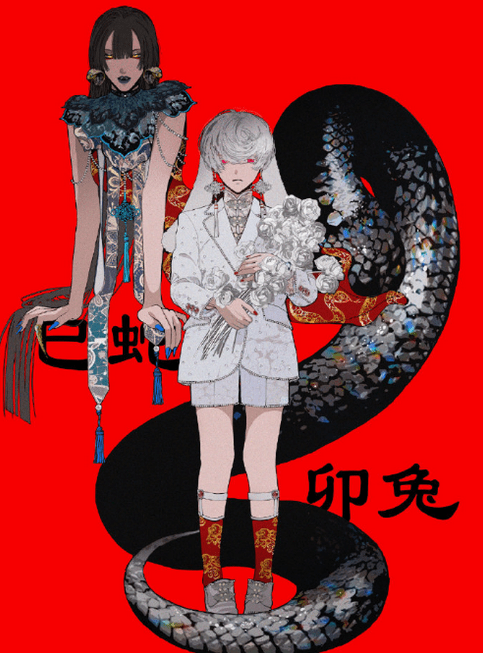 将十二生肖拟人化,牛姐充满"妖气",鼠老板脚底细节_样子