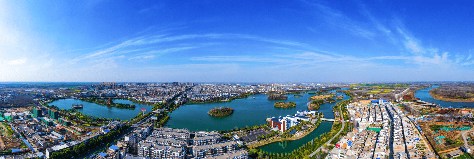 河南淮滨:以水营城 建设开放新港城_发展