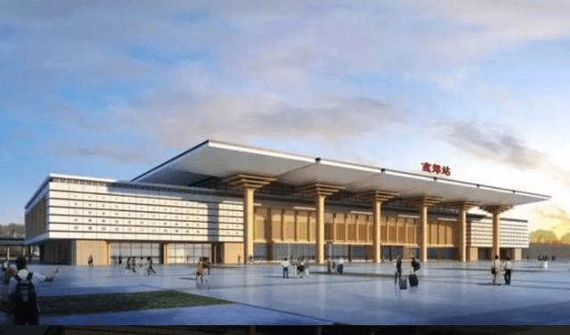 河北新建的过渡站房，原火车站将被拆除建高铁站，助力地区发展