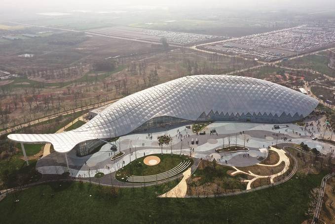 ETFE膜结构丨2021年扬州世界园艺博览会国际馆