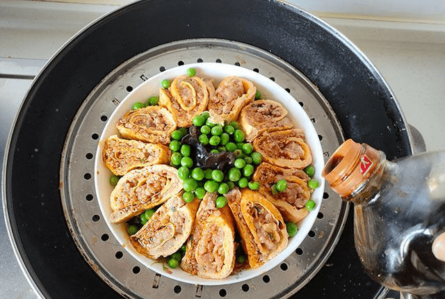 蒸菜我就爱做它,蒸10分钟出锅,荤素搭配营养全,好吃不上火_肉蛋