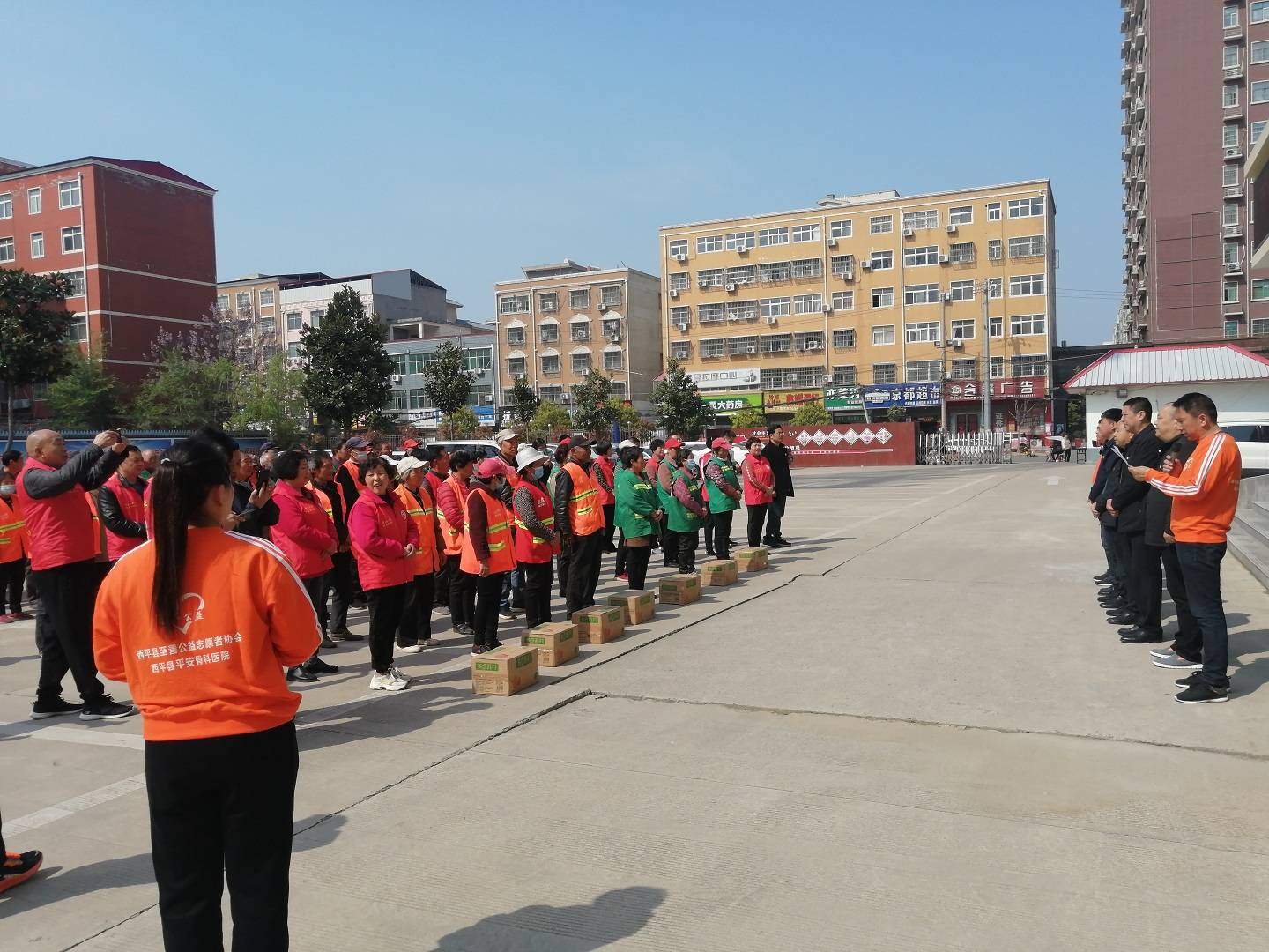 西平县举行 情系城市美容师 新时代文明实践活动 园林