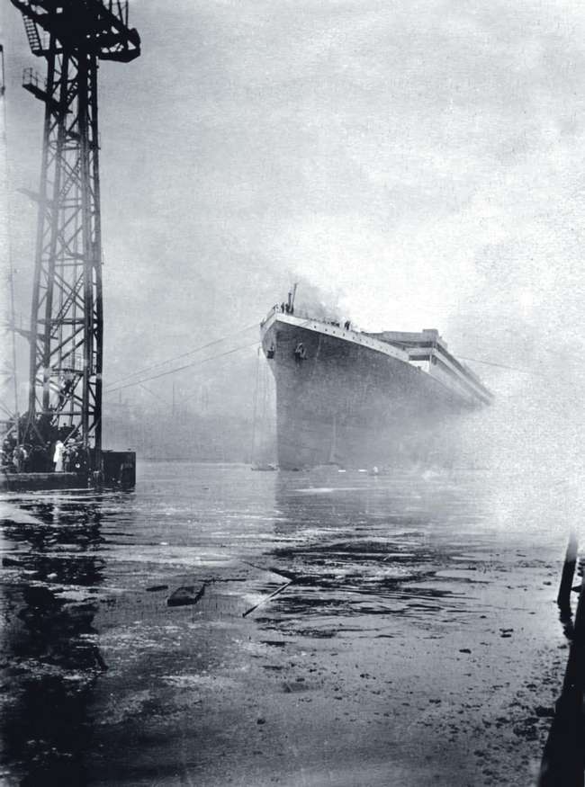 盘点17张迷人而罕见的照片记录了泰坦尼克号的旅程