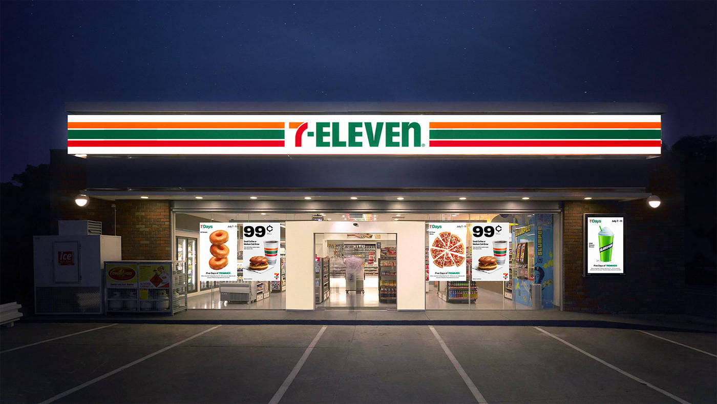 世界最大的連鎖便利店集團7eleven品牌重塑