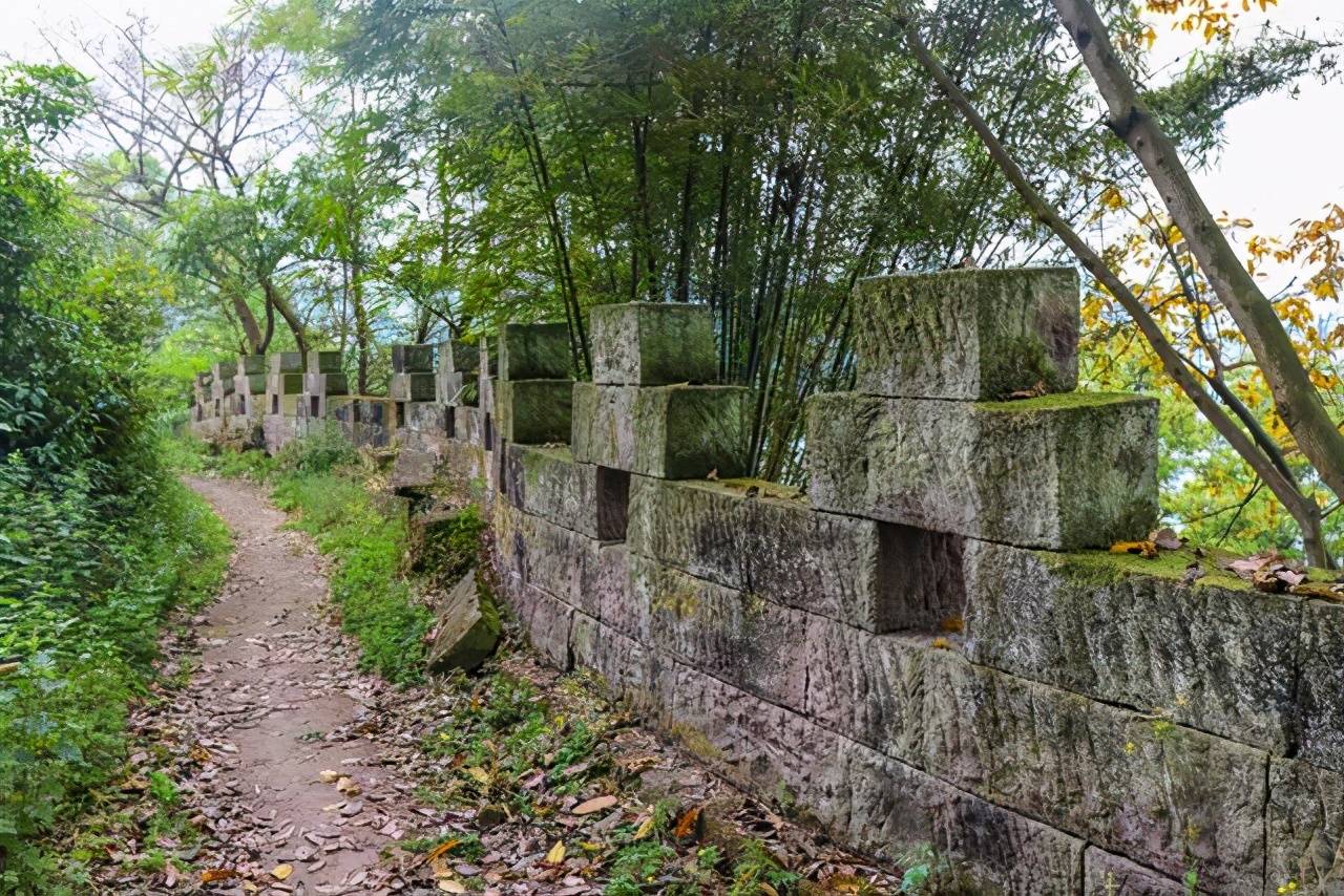 原創瀘州最值得去的小眾景點神臂城遺蹟看歲月滄桑的印記